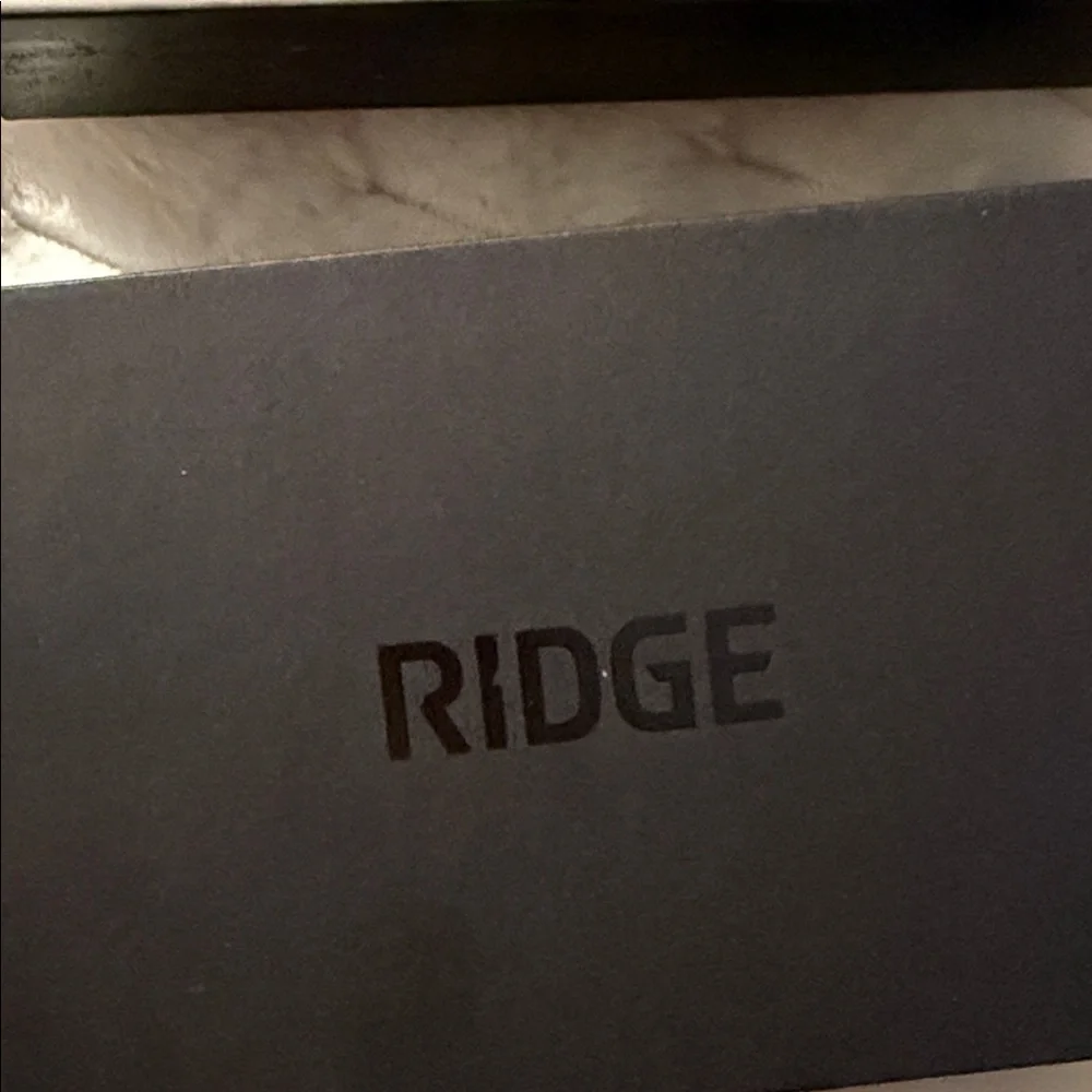 Ridge Brown Leather Biflex Wallet
